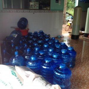 Dây chuyền lọc nước tinh khiết 1000 lít tại Xã Tân Tiến, Đồng Phú, Bình Phước