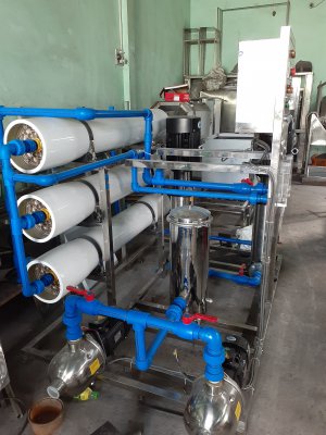 Dây chuyền lọc nước lắp đặt tại Tân Phú, Quận 7, TPHCM